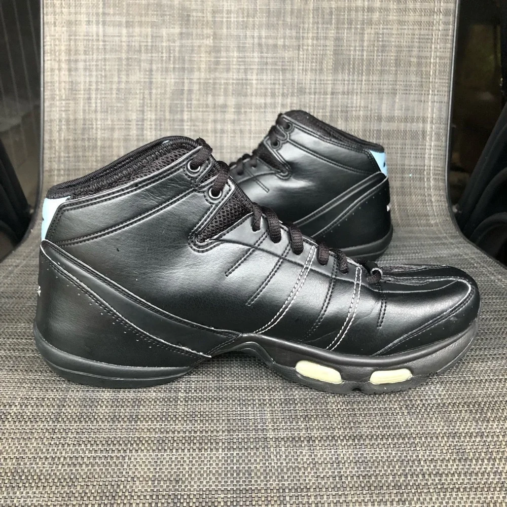 Nike Air Max Florentine Black/Blue Basketball High Shoes Women’s size 8